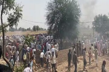 Indian Air Force MIG-21 fighter jet crashes in Rajasthan