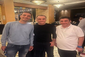 دیدار قلعه نویی و ماجدی با سرمربی تیم ملی آرژانتین