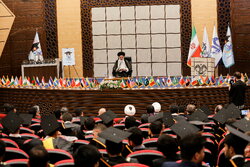 Ceremony for foreign alumnus or alumna at Iranian univesities