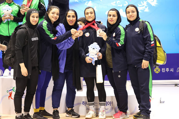 دو مدال برنز فاطمه کشاورز برای تیم ملی وزنه‌برداری ایران 