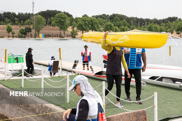 مرحله دوم مسابقات لیگ برتر قایقرانی 15