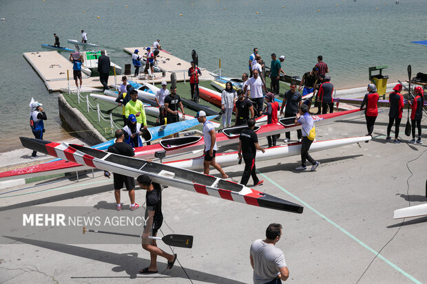 مرحله دوم مسابقات لیگ برتر قایقرانی 37
