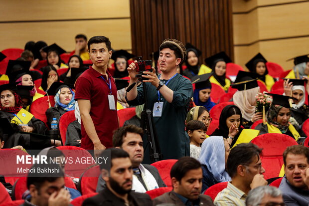 ایرانی یونیورسٹیوں میں زیر تعلیم بین الاقوامی گریجویٹس کے اعزاز میں تقریب
