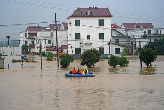 Çin’de sel: 10 ölü, 18 kayıp