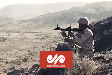 تصاویری از برگزاری رزمایش نیروهای نظامی انصارالله یمن