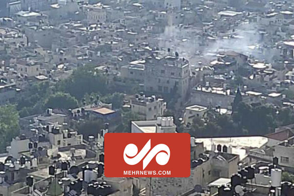 درگیری شدید فلسطینیان با اشغالگران رژیم صهیونیستی در شهر نابلس