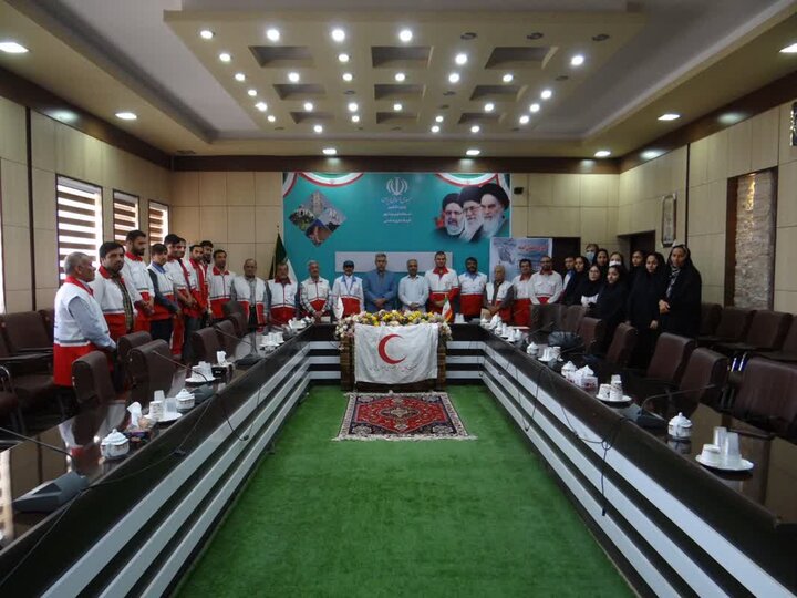 هلال احمر شهرستان دشتی تقویت میشود