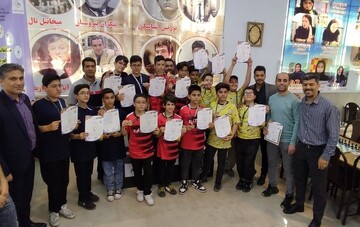 نتایج مسابقات شطرنج دانش آموزان پسر در البرز مشخص شد