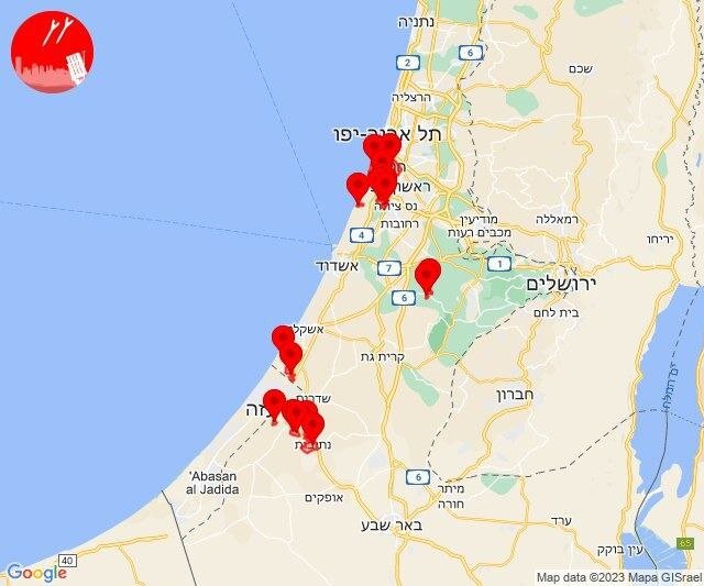 حملات تلافی‌جویانه مقاومت فلسطین آغاز شد/ بیش از ۱۰۰ راکت شلیک شد