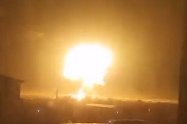VIDEO: Explosion hits military facility belonging to Zionists
