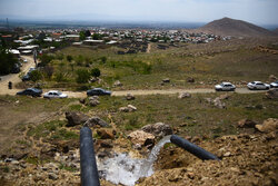 بهره‌برداری از پروژه خط انتقال آب شرب به روستای هیو