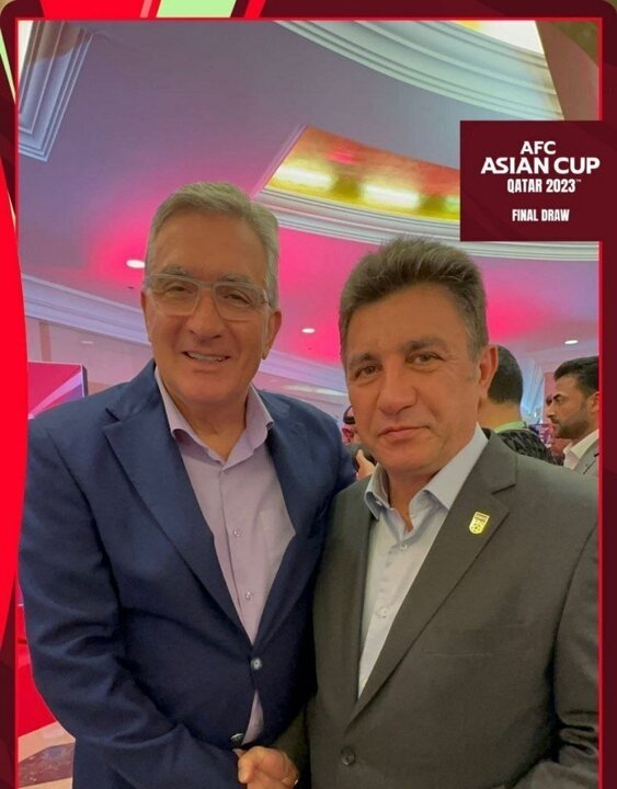 برخورد گرم قلعهنویی با برانکو پیش چشم کیروش / ایران لبخند زد! 2