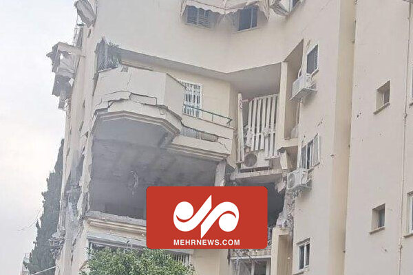 تصاویری از خسارت حمله موشکی مقاومت به شهرک‌های رژیم صهیونیستی