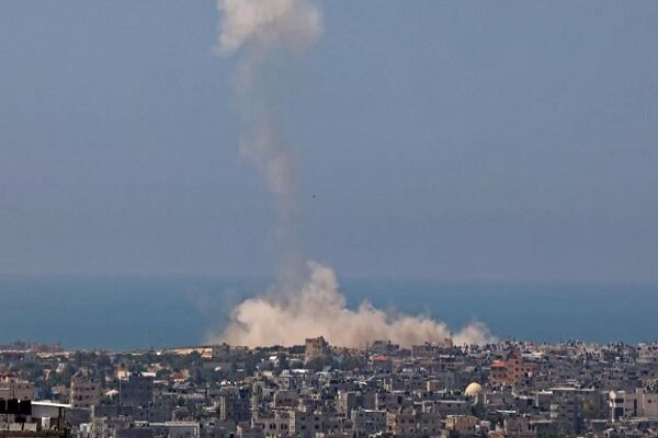 حملات هوایی و زمینی رژیم صهیونیستی علیه مواضع مقاومت در شرق غزه