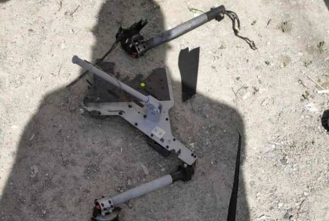 Azerbaijan targets Armenian positions with drone