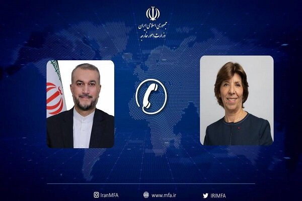 Emir Abdullahiyan Fransız mevkidaşı ile görüştü Emir Abdullahiyan Fransız mevkidaşı ile görüştü