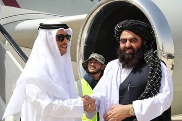 دیدار وزیر خارجه قطر با مقامات طالبان در قندهار