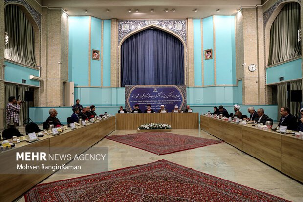 چهارمین دور گفتگوی دینی مرکز گفتگوی ادیان و فرهنگ‌ها با کلیسای شرق آشور با موضوع ایمان و جوانان صبح امروز شنبه ۲۳ اردیبهشت ۱۴۰۲ در سازمان فرهنگ و ارتباطات اسلامی برگزار شد