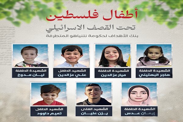 کودکان فلسطین بانک اهداف رژیم صهیونیستی