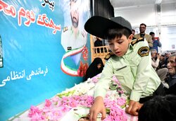 تشییع پیکر شهید «محمدرضا اسداللهی»