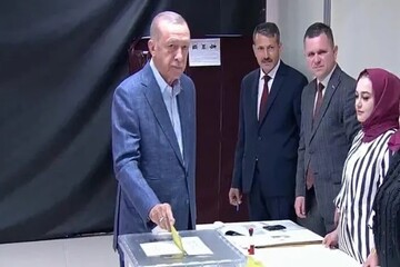 موضع‌گیری «اردوغان» پس از اتمام زمان رأی‌گیری در ترکیه