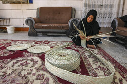 İran'da hasır dokuma sanatı