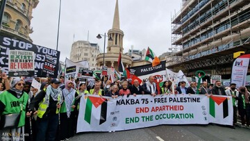 Thousands march in London pro-Palestine demonstration