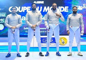 Iran men's saber team advances to semis in Spain World Cup