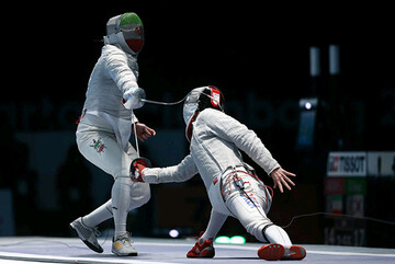 Iran's men's sabre