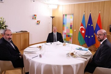 Pashinyan, Aliyev meet in Brussels