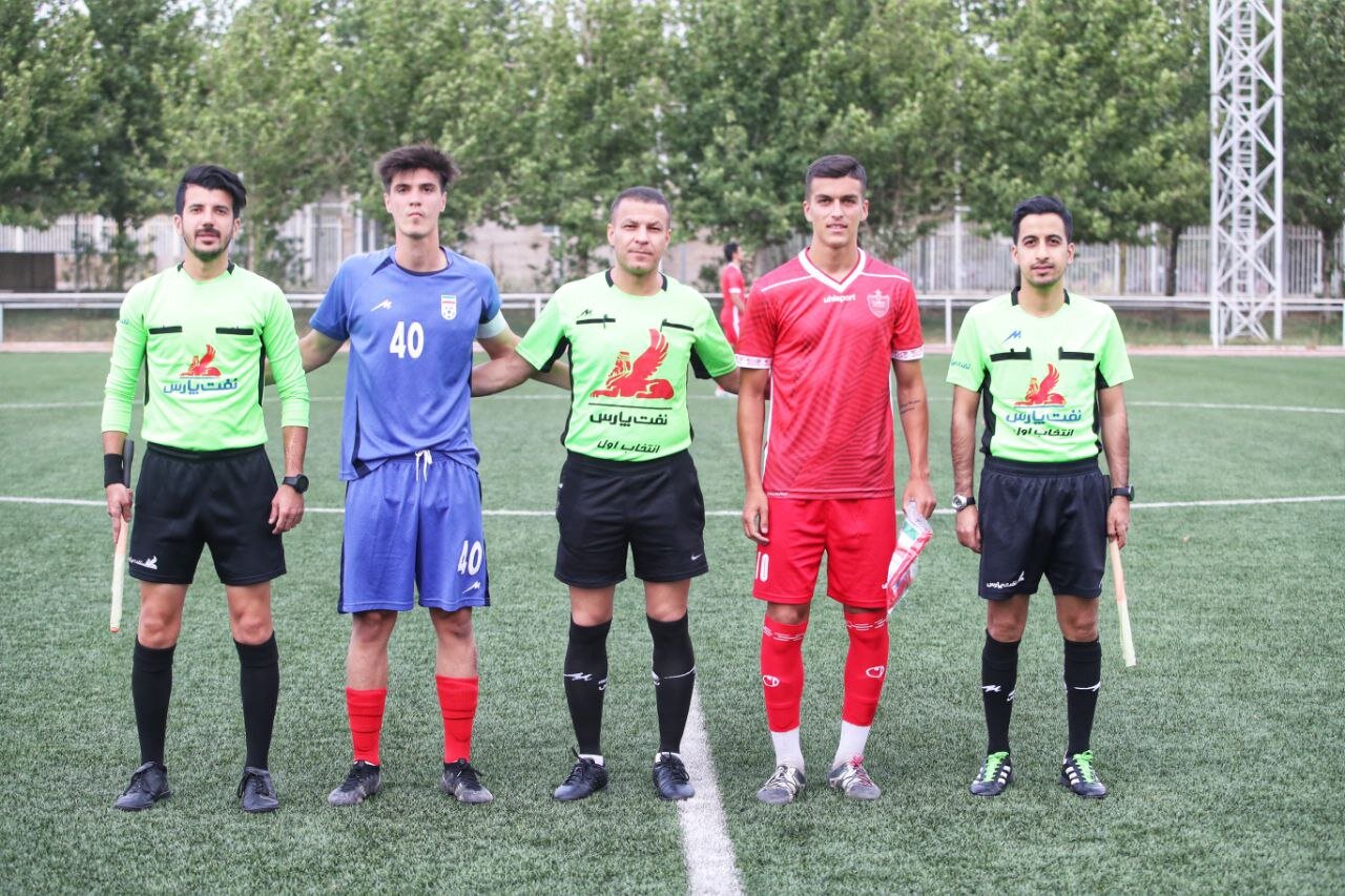پیروزی تیم فوتبال جوانان ایران برابر امیدهای پرسپولیس