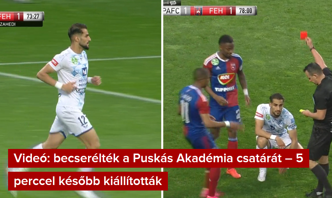 اتفاق عجیب برای مهاجم ایران در مجارستان/ اخراج زاهدی در ۵ دقیقه!