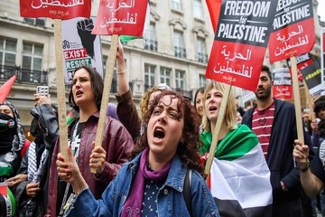 VIDEO: People in New York mark Nakba Day