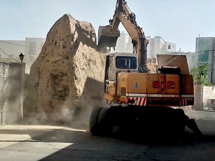 باروی تخریب شده در گلپایگان قدمت باستانی ندارد باروی تخریب شده در گلپایگان قدمت باستانی ندارد
