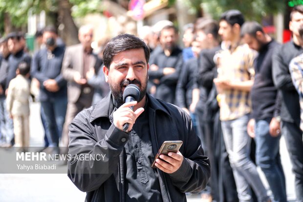 دسته عزاداری سالروز شهادت امام صادق(ع) در کرمانشاه