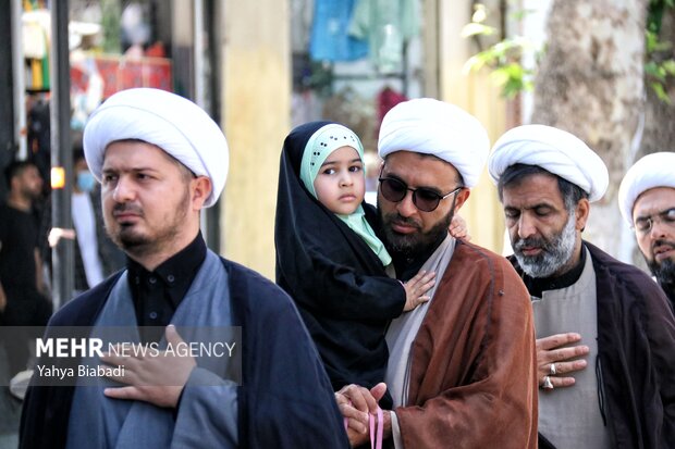 دسته عزاداری سالروز شهادت امام صادق(ع) در کرمانشاه