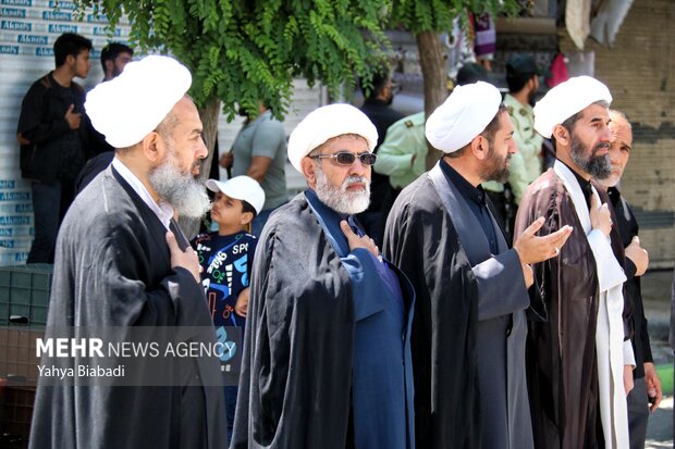 دسته عزاداری سالروز شهادت امام صادق(ع) در کرمانشاه