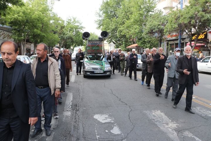 عزاداری شهادت امام جعفر صادق در جنوب غرب استان تهران برگزار شد