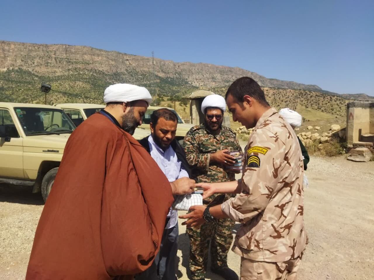 اعزام طلاب بسیجی مرکزی به مناطق مرزی