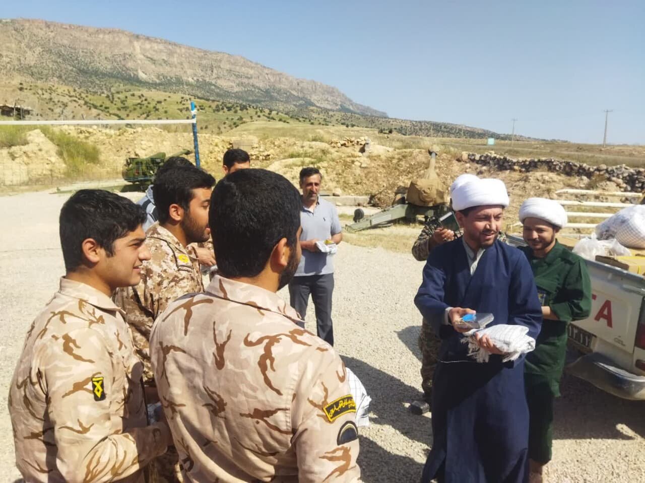 اعزام طلاب بسیجی مرکزی به مناطق مرزی