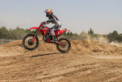 Women's motocross race