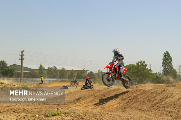 Women's motocross race