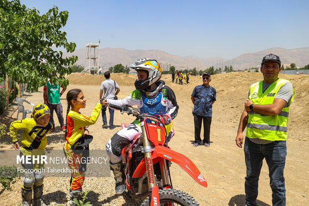 Women's motocross race