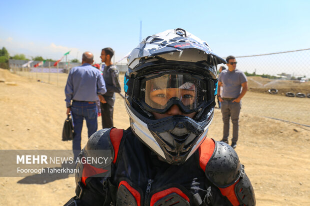 Women's motocross race