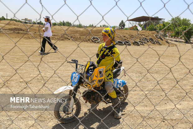 Women's motocross race