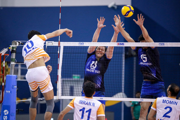 Shahdab fall short against Police at 2023 Asian Club Volleyball Championship