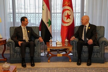 محورهای رایزنی بشار اسد با همتای تونسی در حاشیه اجلاس سران عرب