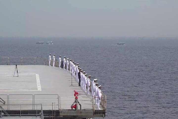 ناوگروه ۸۶ نیروی دریایی ارتش اقتدار ایران را به دنیا نشان داد