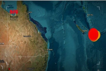 زلزله ۷ ریشتری در جزایر کالدونیای جدید
