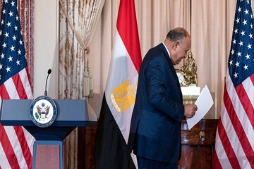 محور رایزنی وزیران خارجه مصر و آمریکا